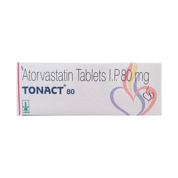아토르바스타틴 Tonact 80mg