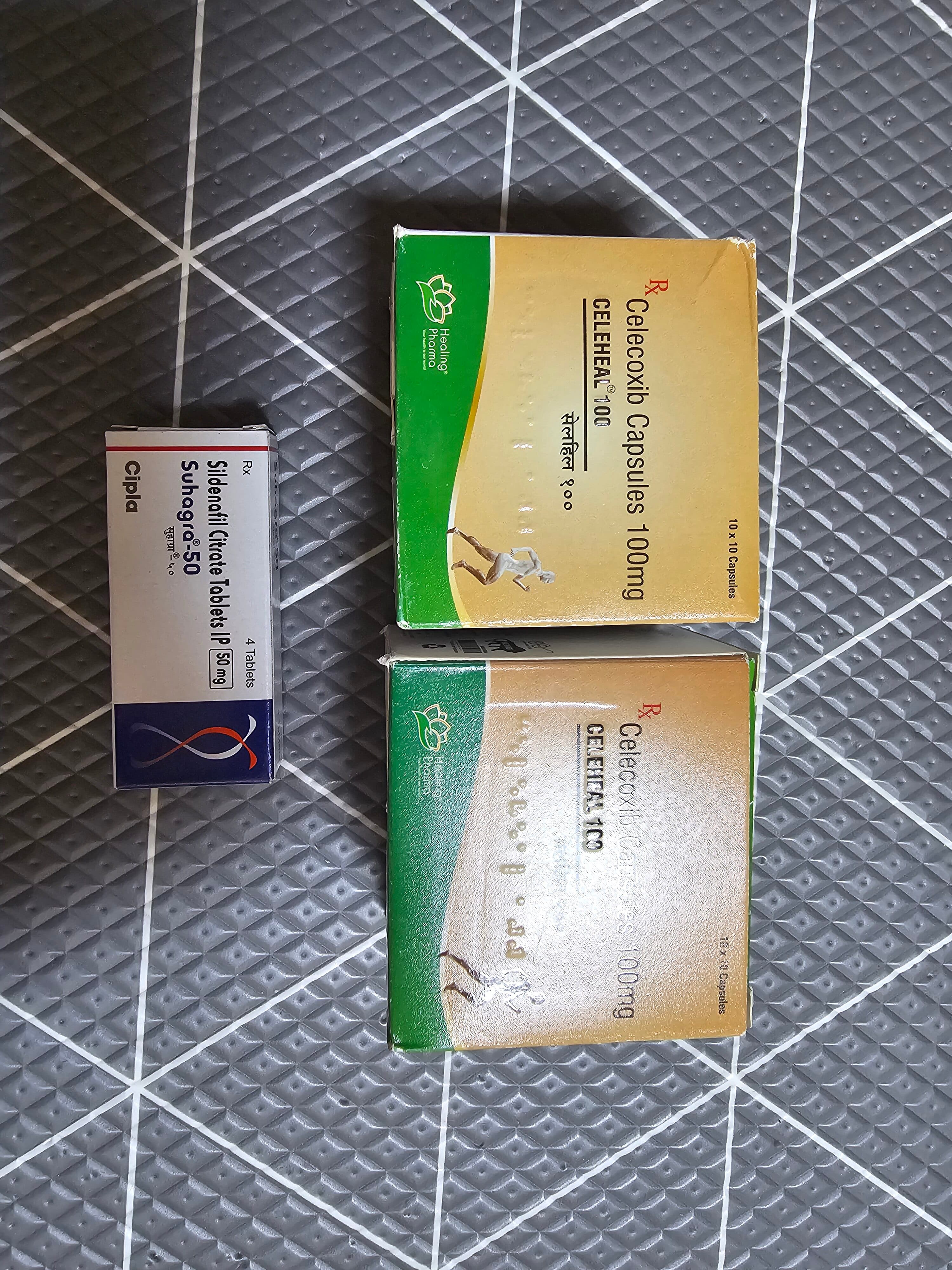 셀레힐 100 ( 세레브렉스 세레콕시브 Celecoxib 100mg ) 직구 후기