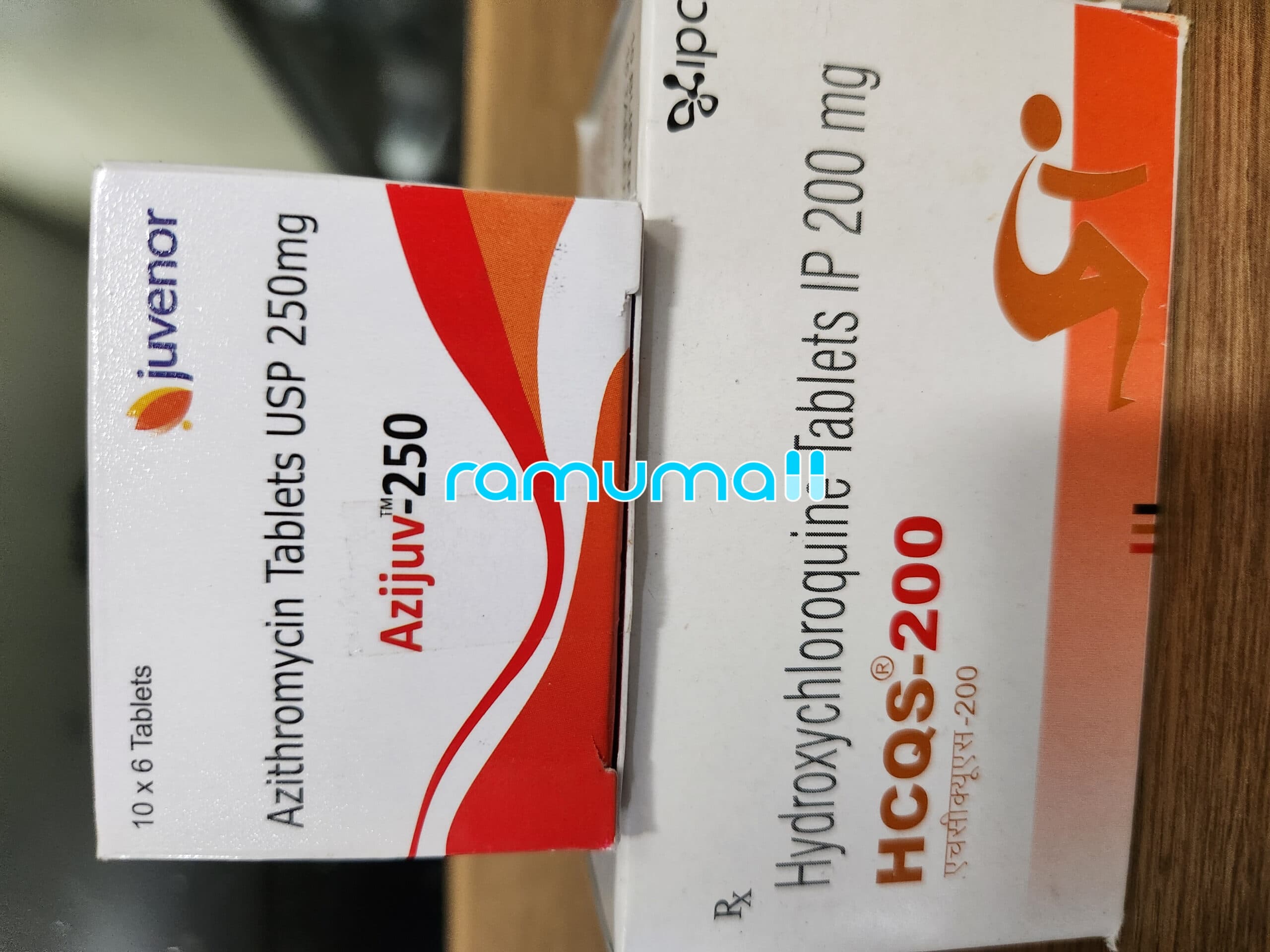 (특가상품)하이드록시클로로퀸 HCQS-200mg + 아지트로마이신 Azijuv 250mg 직구 후기