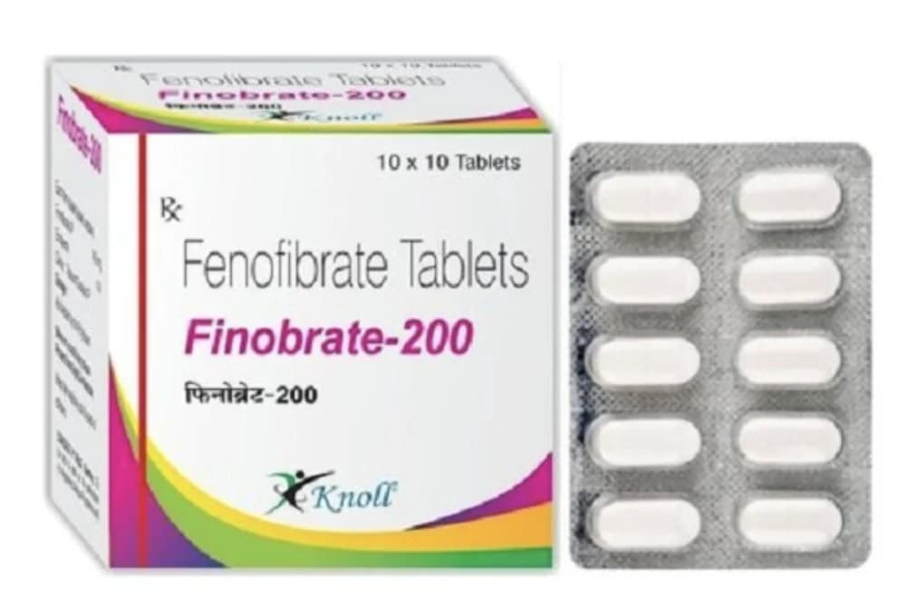 리피딜슈프라정 페노피브레이트 Finobrate 200mg