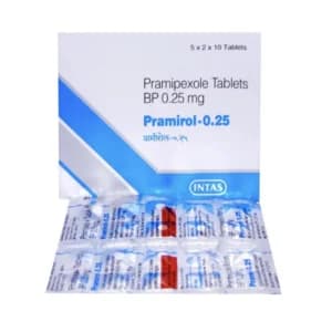 미라펙스정 프라미펙솔 프라미롤 0.25mg