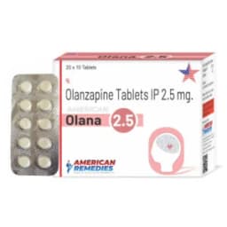 자이프렉사 올라자핀 올라나 2.5mg