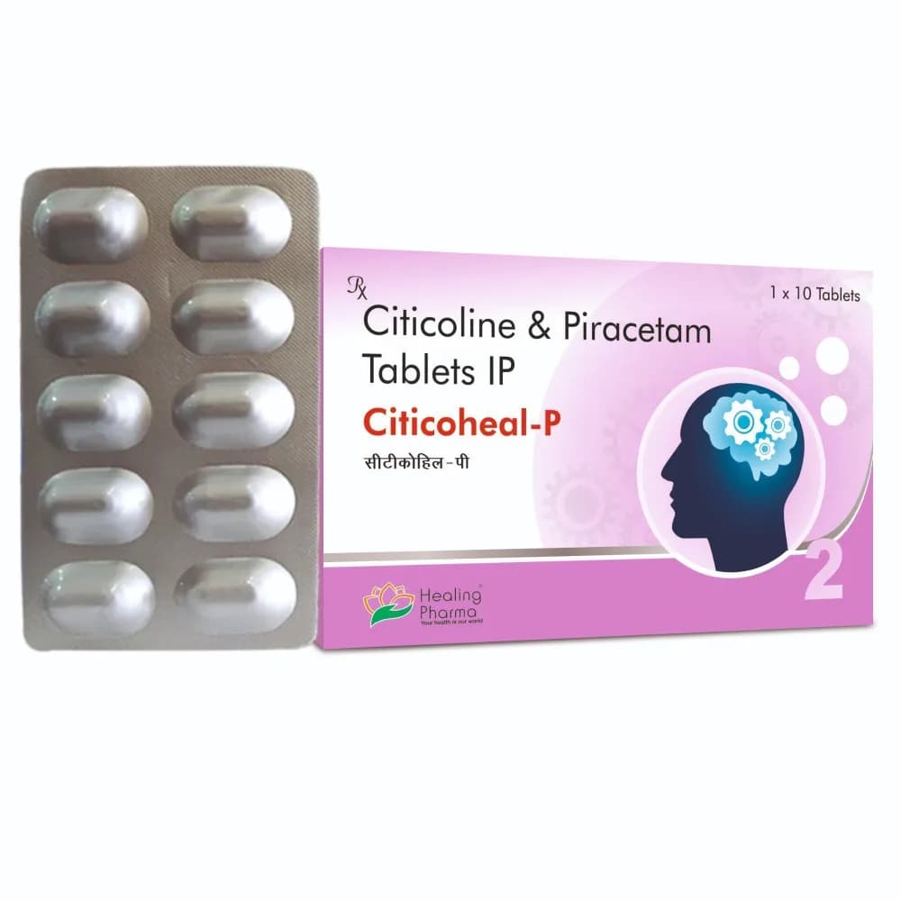 시티콜린 500mg+피라세탐 800mg Citicoheal-P