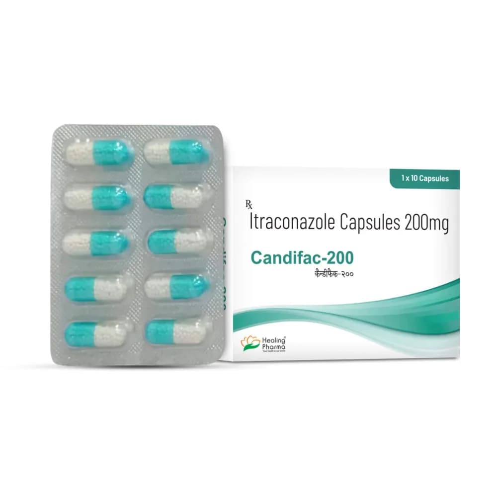 이트라정 이트라코나졸 Candifac 200mg