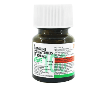 씬지로이드정 레보티록신 Eltroxin 100mcg
