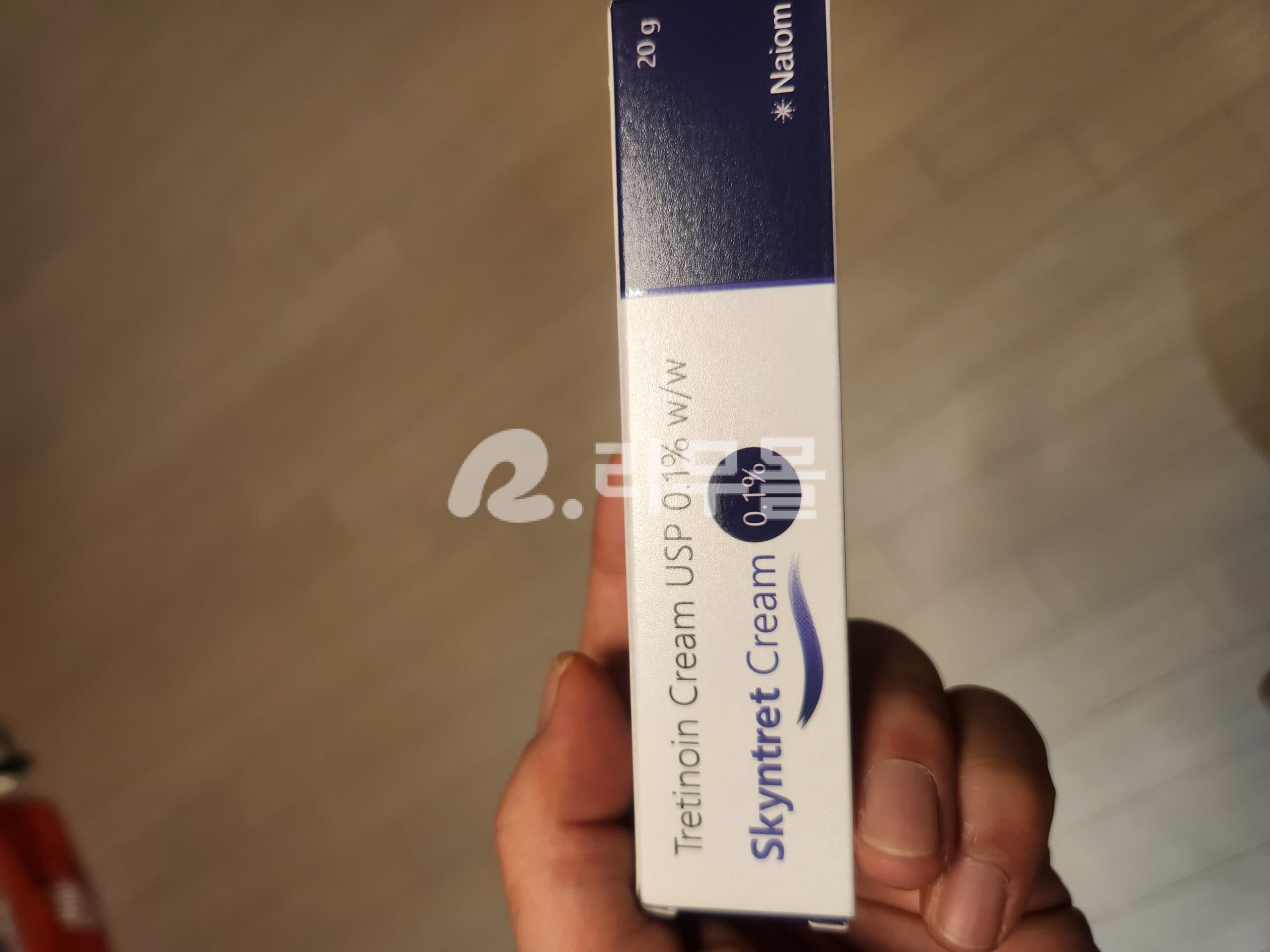 SKYNTRET 크림(레티노A 0.1% 동일 성분 트레티노인 0.1% 20g) 직구 후기