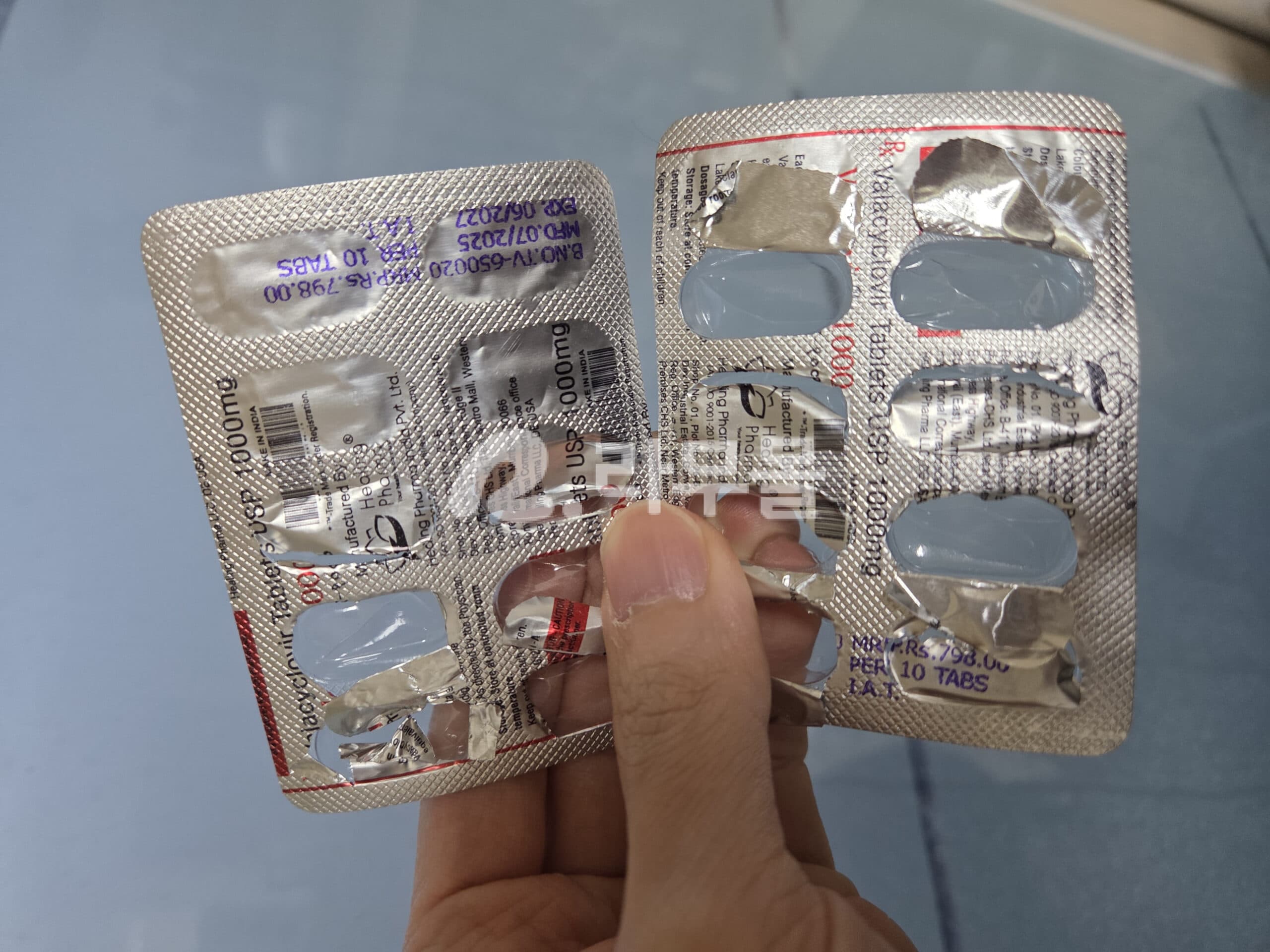 발라시클로버 발클로버 1000mg 직구 후기