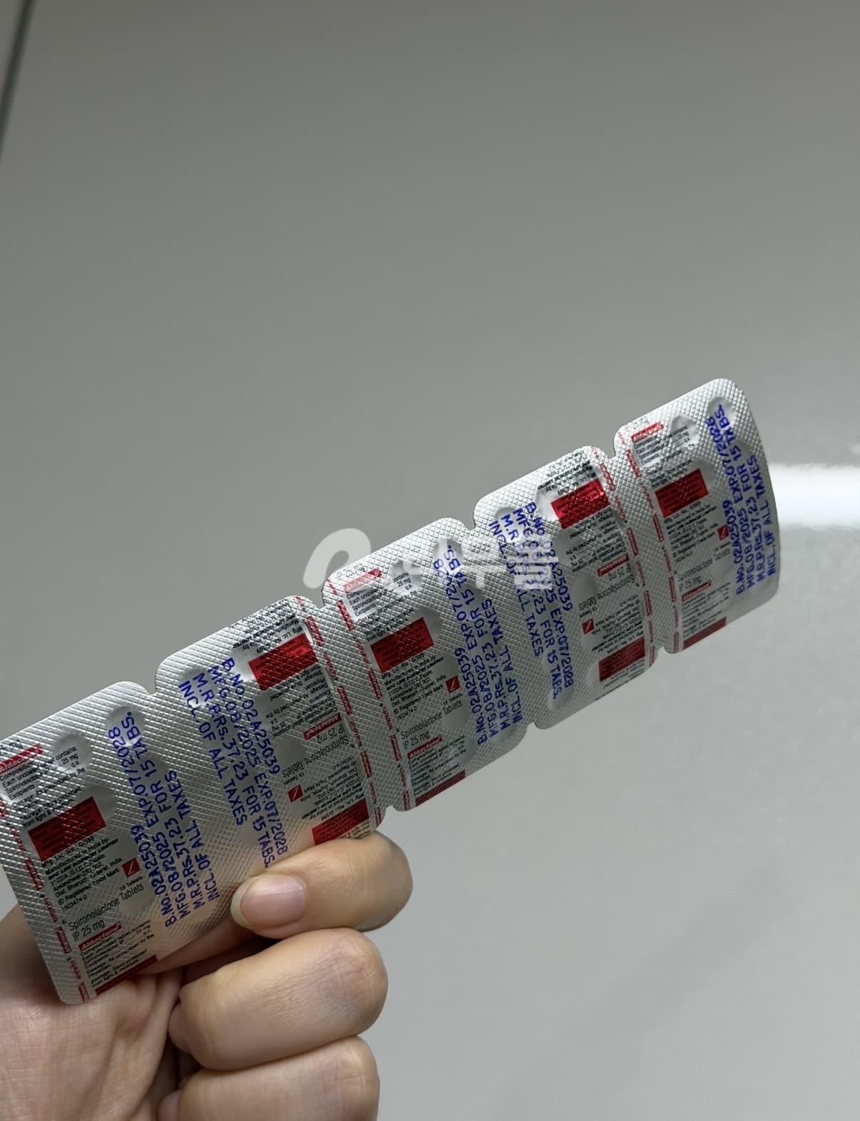 알닥톤 (스피로노락톤) 25mg 직구 후기
