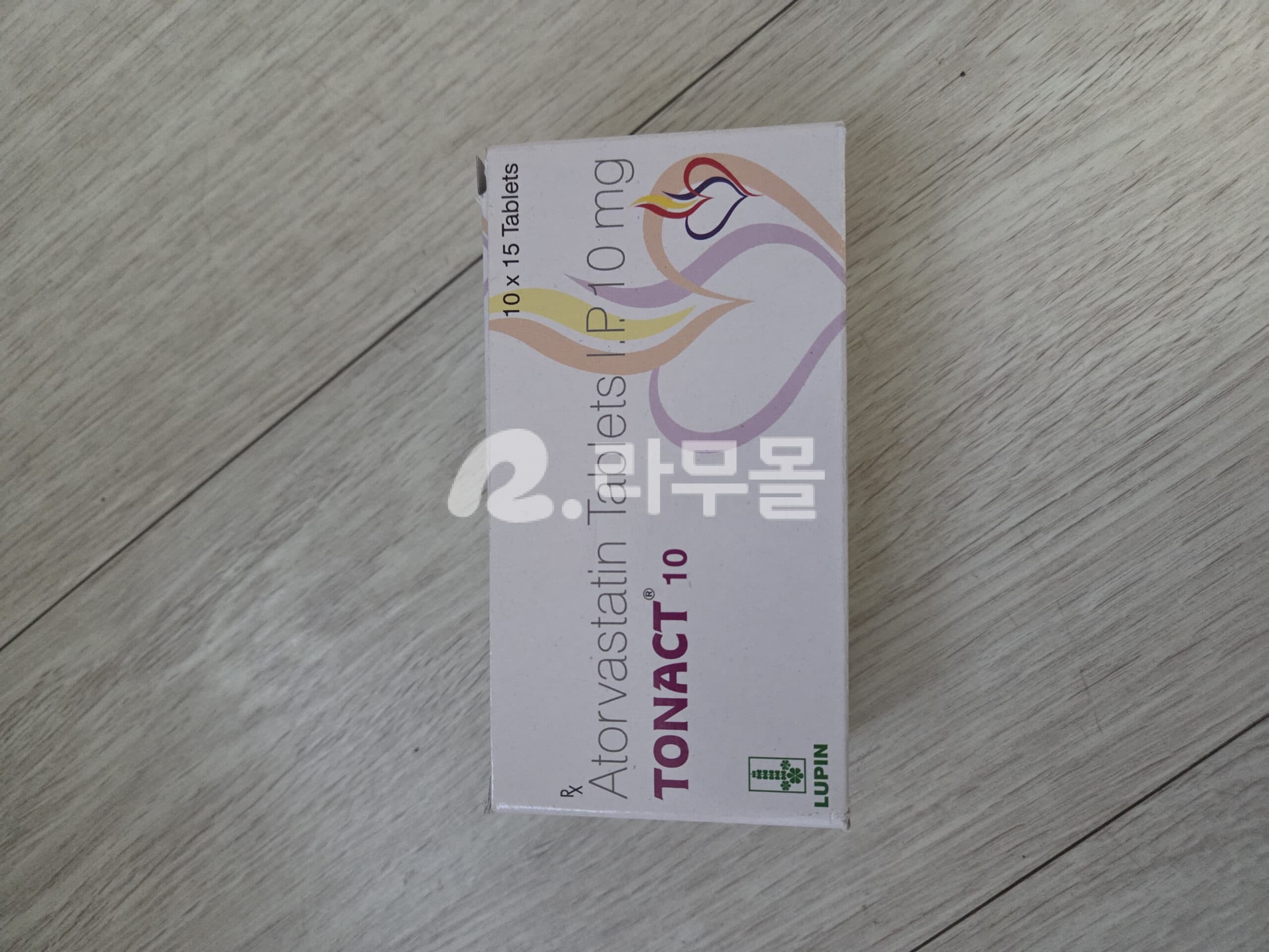 아토르바스타틴 Tonact 10mg 직구 후기